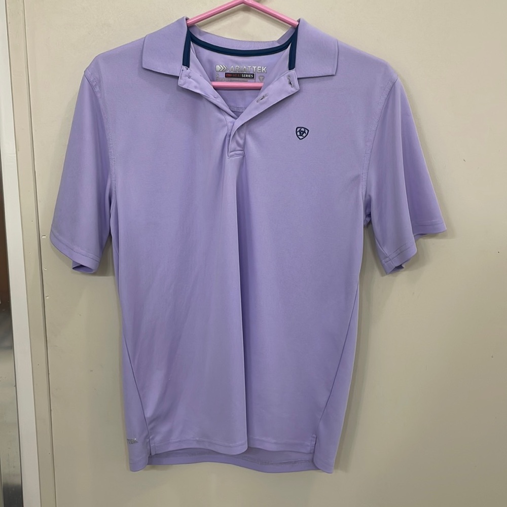 Lavender Ariat polo